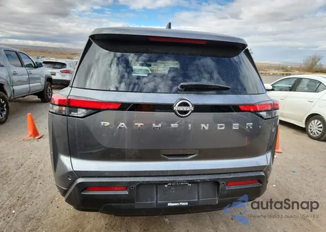 2023 Nissan Pathfinder S z USA, uszkodzony, nr VIN 5N1DR3AA8PC226940